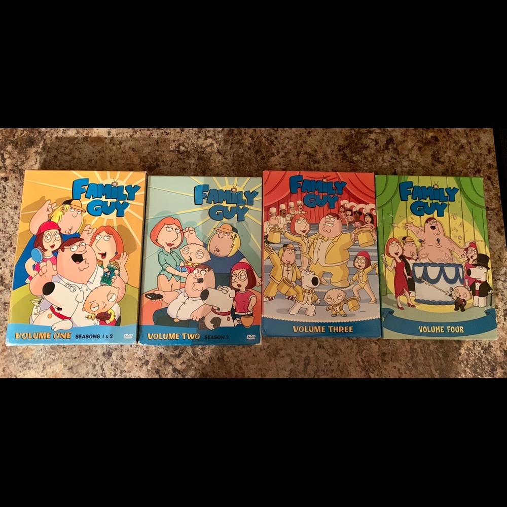Family Guy - Volumes 1 through 4 (DVD Box Sets)